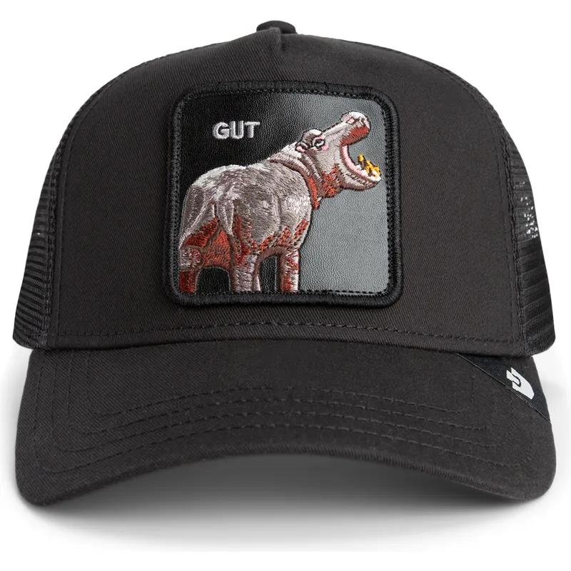 gorra-trucker-negra-hipopotamo-gut-hippo-sport-the-farm-de-goorin-bros