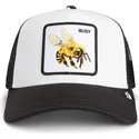 gorra-trucker-blanca-y-negra-abeja-the-busy-bee-sport-the-farm-de-goorin-bros