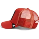 rote-trucker-kappe-dinosaurier-t-rex-the-extinct-skull-grit-the-farm-von-goorin-bros