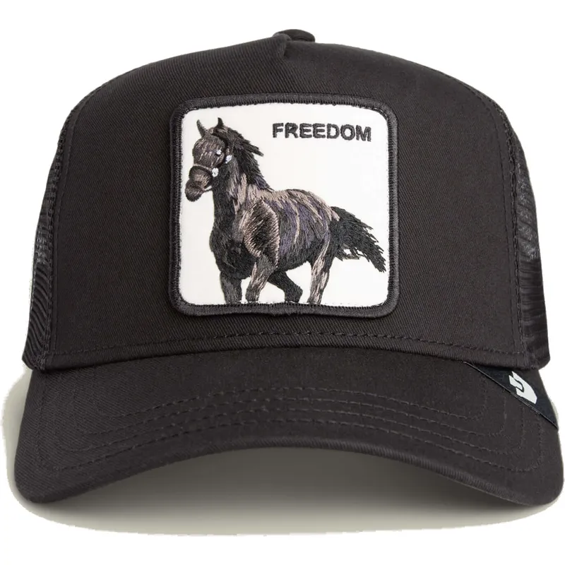siltovky-zaoblena-kamionista-cierna-snapback-caballo-freedom-grit-the-farm-the-farm-de-goorin-bros