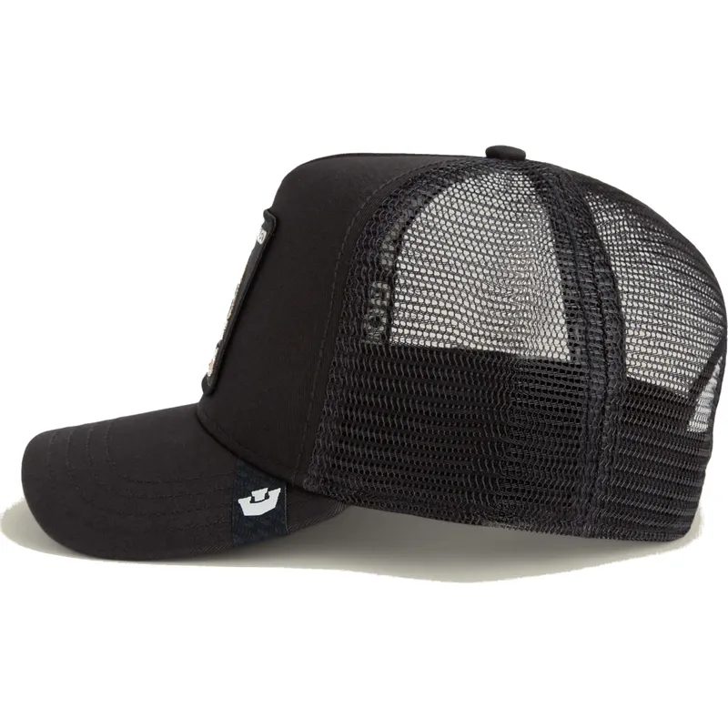 siltovka-zaoblena-cierna-snapback-the-cancelled-skull-grit-the-farm-goorin-bros