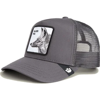 Goorin Bros. The Farm Silber Foxxx graue Trucker-Kappe Fuchs