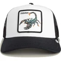 gorra-trucker-blanca-y-negra-escorpion-deadly-the-farm-de-goorin-bros