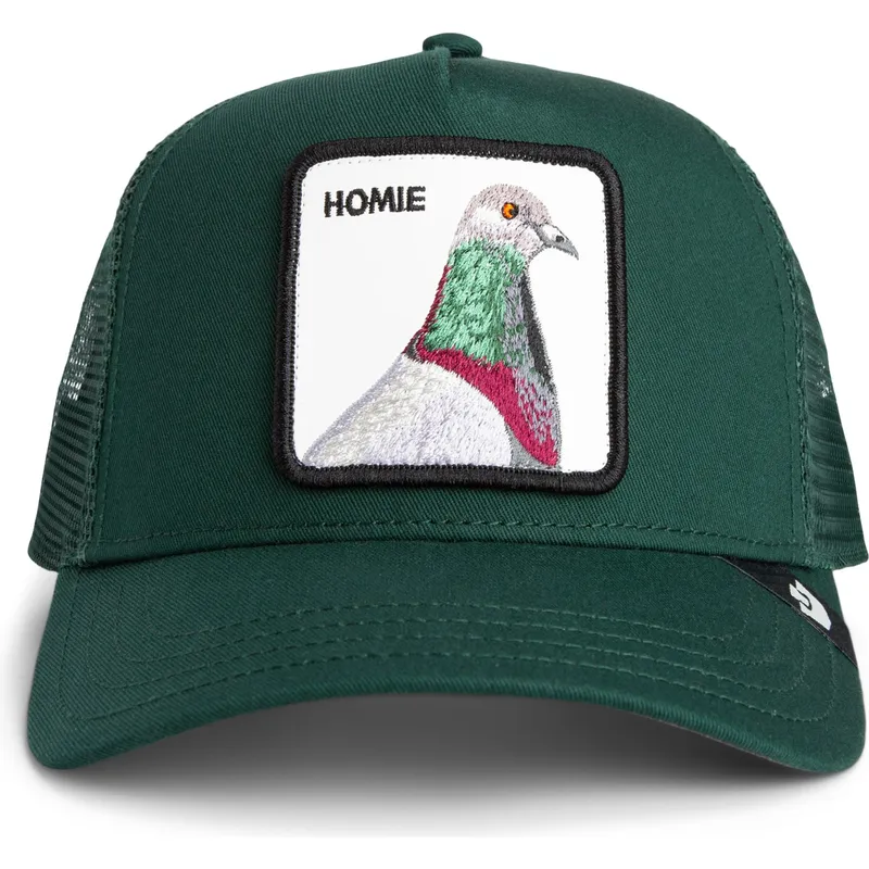 siltovka-zaoblena-zelena-snapback-the-homie-the-farm-goorin-bros