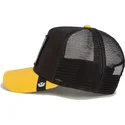 gorra-trucker-negra-y-amarilla-para-nino-escorpion-deadly-mini-the-farm-de-goorin-bros