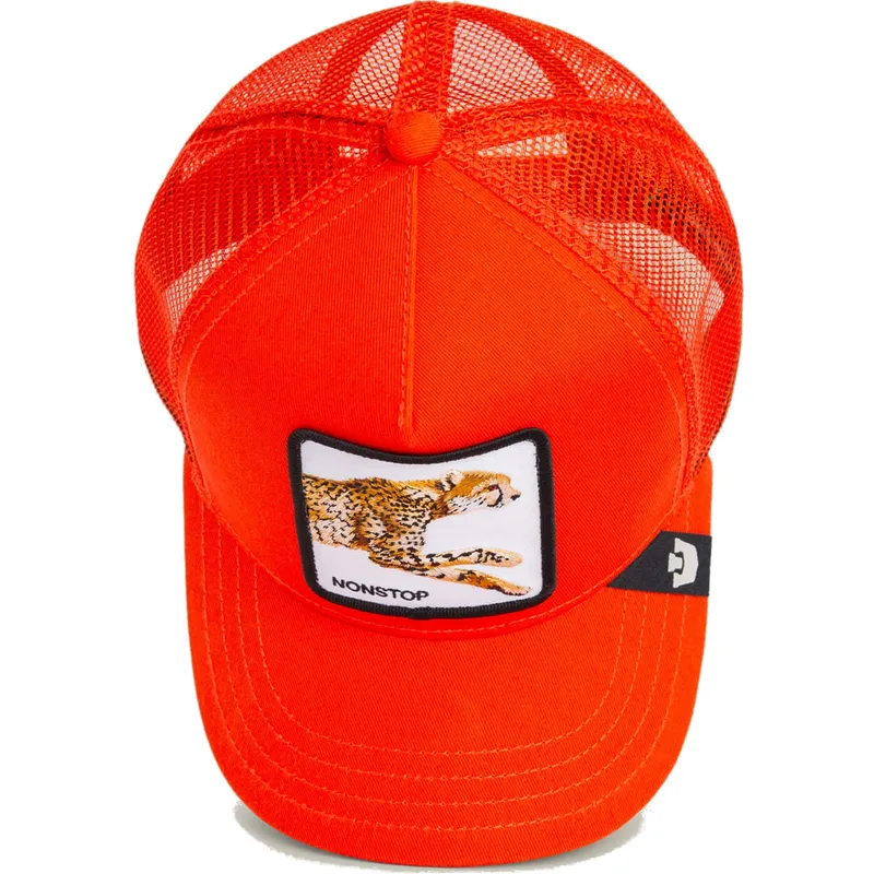 siltovka-zaoblena-oranzova-snapback-pre-deti-the-nonstop-mini-the-farm-goorin-bros