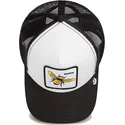 gorra-trucker-blanca-y-negra-para-nino-abeja-the-queen-mini-the-farm-de-goorin-bros
