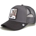 gorra-trucker-gris-para-nino-rinoceronte-the-tuff-mini-the-farm-de-goorin-bros