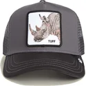 gorra-trucker-gris-para-nino-rinoceronte-the-tuff-mini-the-farm-de-goorin-bros