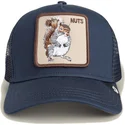 siltovka-zaoblena-tmavomodra-snapback-pre-deti-nuts-mini-the-farm-goorin-bros