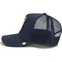 siltovka-zaoblena-tmavomodra-snapback-pre-deti-nuts-mini-the-farm-goorin-bros
