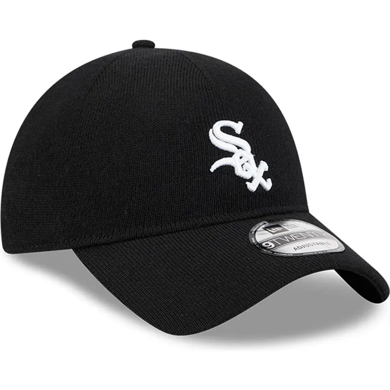 siltovka-zaoblena-cierna-nastavitelny-9twenty-merino-wool-chicago-white-sox-mlb-new-era