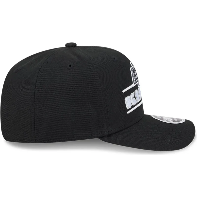 siltovka-zaoblena-cierna-snapback-9seventy-stretch-snap-stated-los-angeles-kings-nhl-new-era