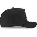 schwarze-curved-snapback-kappe-9fifty-a-frame-neon-der-boston-red-sox-mlb-von-new-era