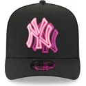 new-era-new-york-yankees-mlb-9fifty-a-frame-neon-snapback-kappe-in-schwarz