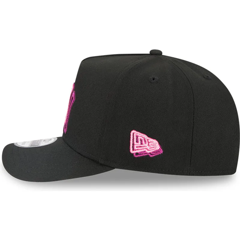 siltovka-zaoblena-cierna-snapback-9fifty-a-frame-neon-new-york-yankees-mlb-new-era