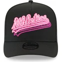 siltovka-zaoblena-cierna-snapback-9fifty-a-frame-neon-oakland-athletics-mlb-new-era