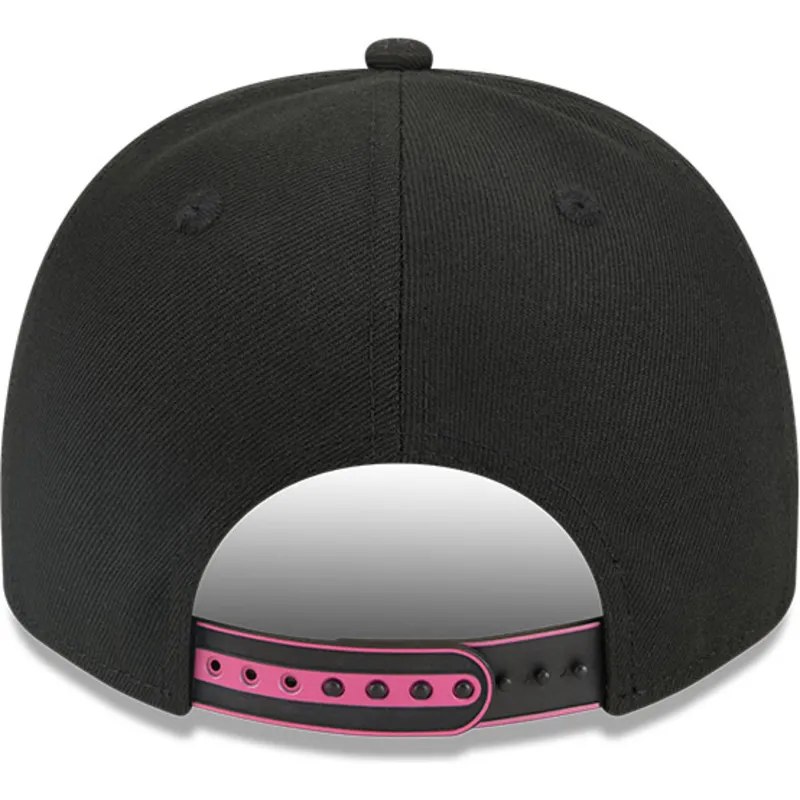 siltovka-zaoblena-cierna-snapback-9fifty-a-frame-neon-oakland-athletics-mlb-new-era