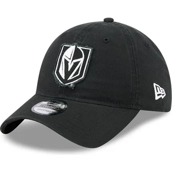 Cap zaoblená black adjustable strap 9TWENTY Stamp Vegas Golden Knights NHL New Era