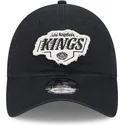 gorra-curva-negra-ajustable-9twenty-stamp-de-los-angeles-kings-nhl-de-new-era