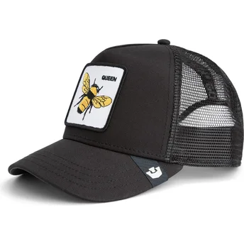 Gorra trucker negra abeja Queen Bee de Goorin Bros.