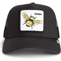 gorra-trucker-negra-abeja-queen-bee-de-goorin-bros