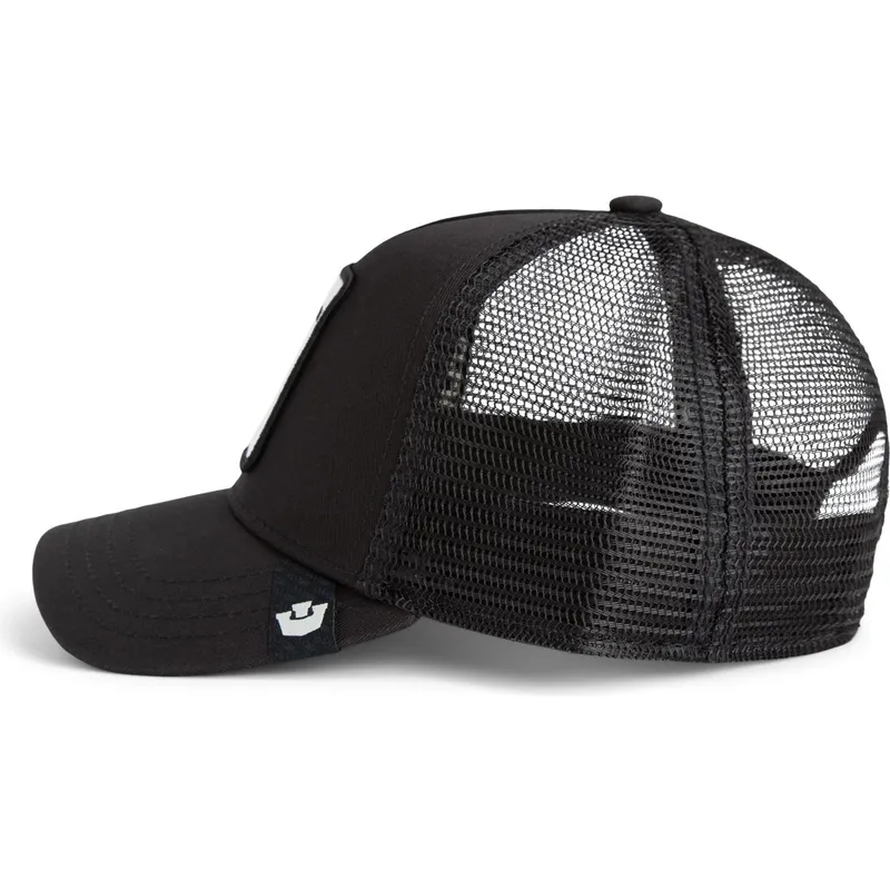 siltovky-zaoblena-kamionista-cierna-snapback-abeja-queen-bee-the-farm-de-goorin-bros