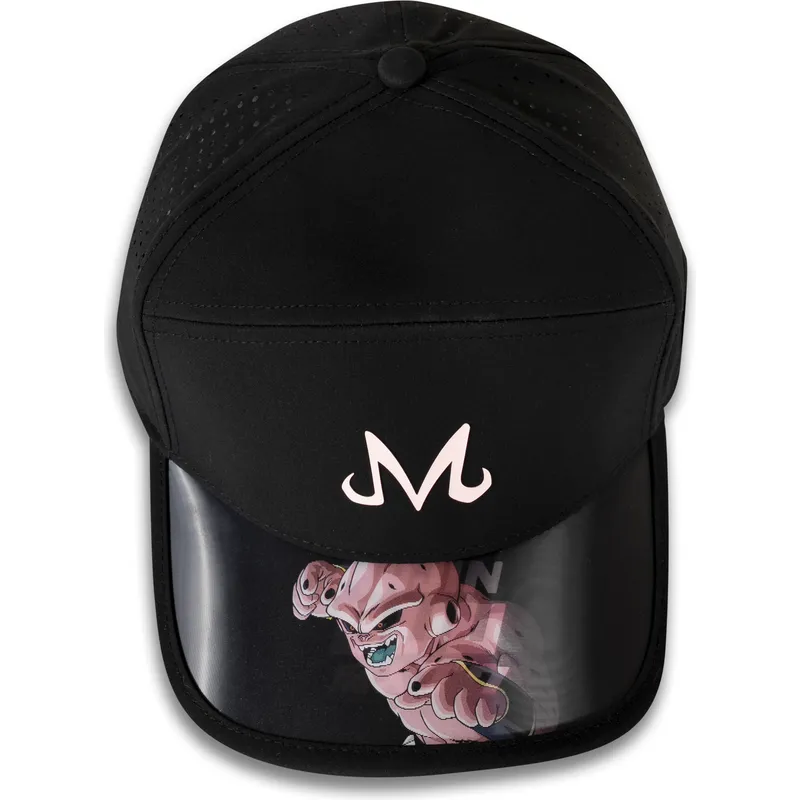 cap-zaoblena-black-adjustable-strap-kid-buu-dragon-ball-capslab