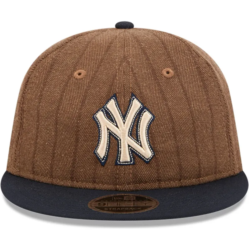 siltovky-rovna-hneda-nastavitelny-pasik-9fifty-retro-crown-wool-pinstripe-new-york-yankees-mlb-new-era