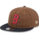 siltovka-rovna-hneda-nastavitelny-9fifty-retro-crown-wool-pinstripe-boston-red-sox-mlb-new-era