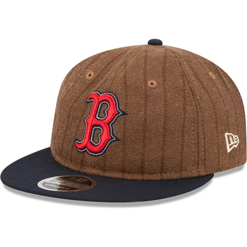 siltovka-rovna-hneda-nastavitelny-9fifty-retro-crown-wool-pinstripe-boston-red-sox-mlb-new-era