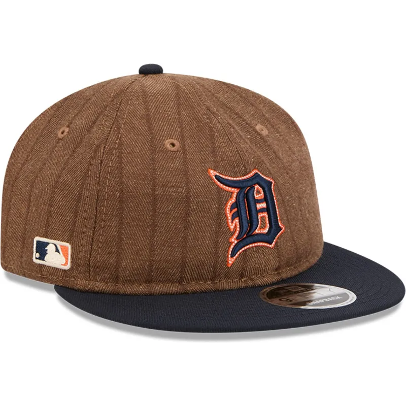 siltovky-rovna-hneda-nastavitelny-pasik-9fifty-retro-crown-wool-pinstripe-detroit-tigers-mlb-new-era