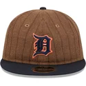 siltovky-rovna-hneda-nastavitelny-pasik-9fifty-retro-crown-wool-pinstripe-detroit-tigers-mlb-new-era