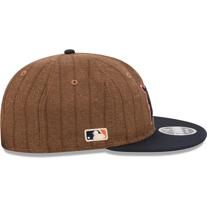 cap-rovna-brown-adjustable-strap-9fifty-retro-crown-wool-pinstripe-detroit-tigers-mlb-new-era