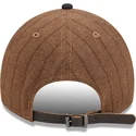cap-zaoblena-brown-adjustable-strap-9twenty-a-frame-wool-pinstripe-boston-red-sox-mlb-new-era