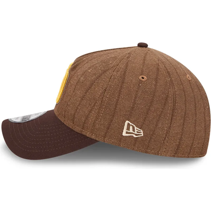 siltovka-zaoblena-hneda-nastavitelny-9twenty-a-frame-wool-pinstripe-san-diego-padres-mlb-new-era