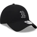 schwarze-verstellbare-curved-cap-9twenty-merino-wool-der-boston-red-sox-mlb-von-new-era