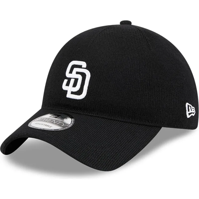 siltovka-zaoblena-cierna-nastavitelny-9twenty-merino-wool-san-diego-padres-mlb-new-era