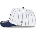siltovka-zaoblena-biely-snapback-9fifty-a-frame-satin-pinstripe-los-angeles-dodgers-mlb-new-era
