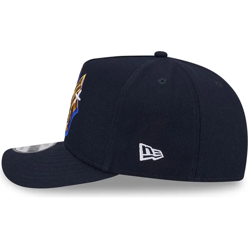 siltovka-zaoblena-tmavomodra-snapback-9fifty-a-frame-emblem-new-york-yankees-mlb-new-era