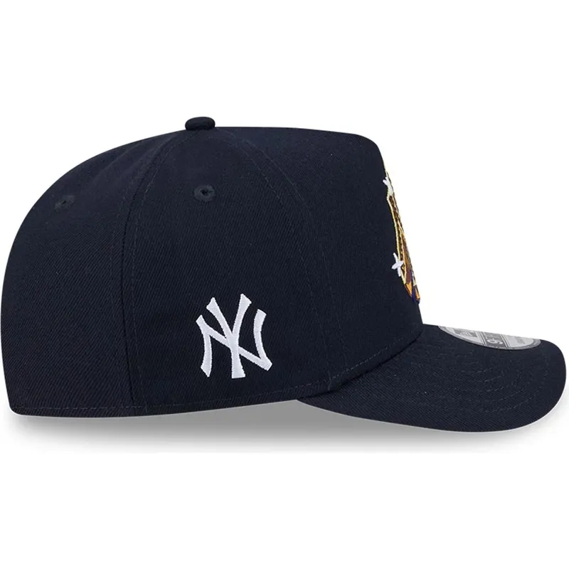 siltovka-zaoblena-tmavomodra-snapback-9fifty-a-frame-emblem-new-york-yankees-mlb-new-era