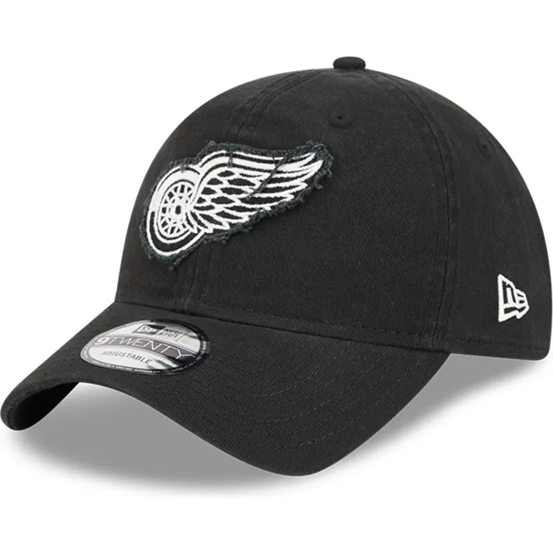 siltovka-zaoblena-cierna-nastavitelny-9twenty-stamp-detroit-red-wings-nhl-new-era