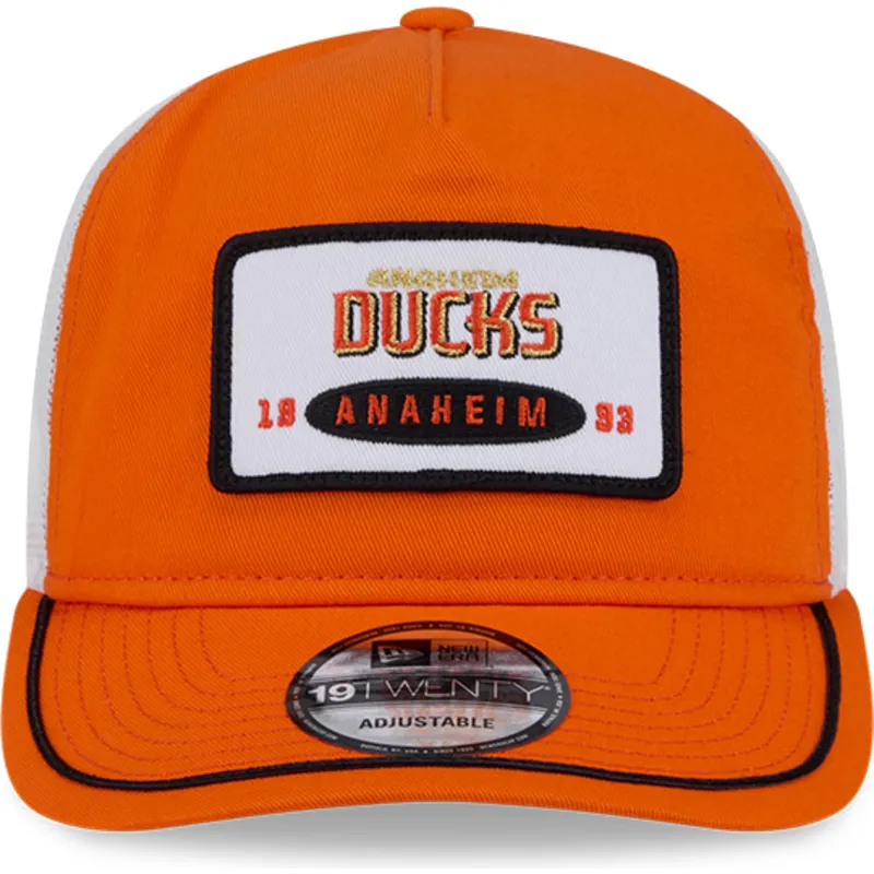 cap-zaoblena-orange-snapback-19twenty-embroidered-patch-anaheim-ducks-nhl-new-era