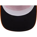 19twenty-snapback-kappe-in-orange-und-weiss-mit-gebogenem-schirm-und-gesticktem-patch-der-anaheim-ducks-nhl-von-new-era
