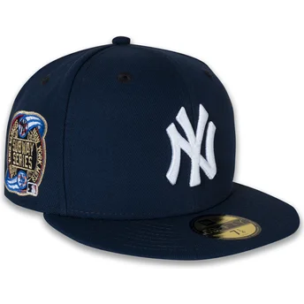 Σκούρο μπλε εφαρμοστό καπέλο 59FIFTY Subway Series των New York Yankees MLB από την New Era