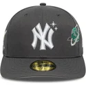 graue-gebogene-verstellbare-59fifty-planet-icon-kappe-der-new-york-yankees-mlb-von-new-era