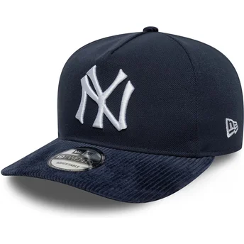 New York Yankees MLB 19TWENTY Coops Cord Snapback-Kappe in Marineblau von New Era