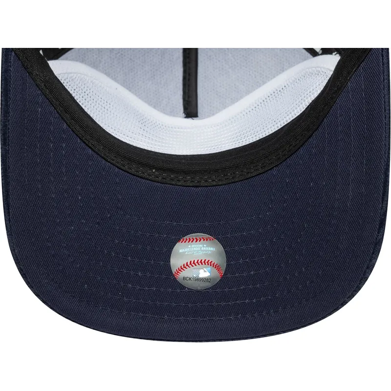 marineblaue-gebogene-snapback-kappe-19twenty-coops-cord-der-new-york-yankees-mlb-von-new-era
