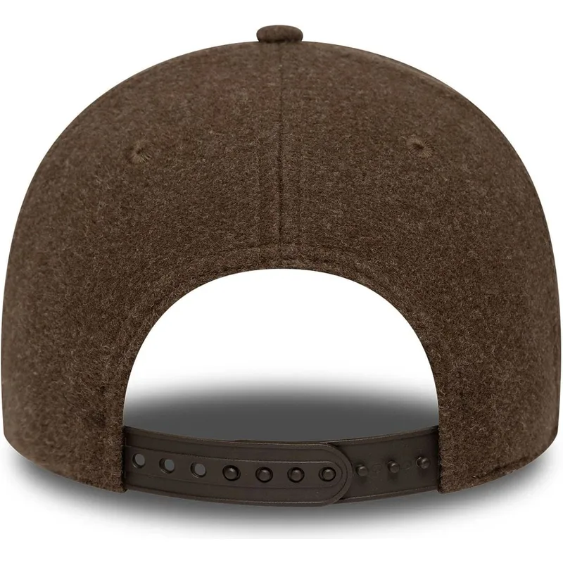 siltovka-zaoblena-hneda-snapback-9forty-melton-wool-detroit-tigers-mlb-new-era