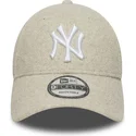 cap-zaoblena-beige-snapback-9forty-melton-wool-new-york-yankees-mlb-new-era